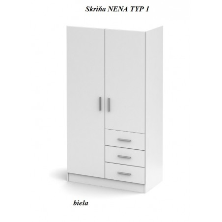 Skriňa NENA TYP 1, biela