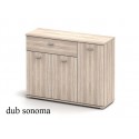 Komoda NENA TYP 3, farba: dub sonoma