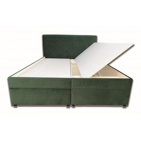 SANDRA - poťah: Magic Velvet 2225-P137+2225 - otvorená bez matraca