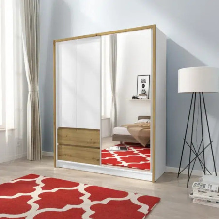 Šatníková skriňa Sáva