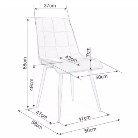CHIC, dizajnová stolička