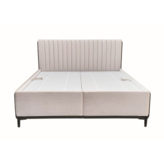 Posteľ Alexandra - Poťah: JAGUAR 2136  krémová - bez matracov