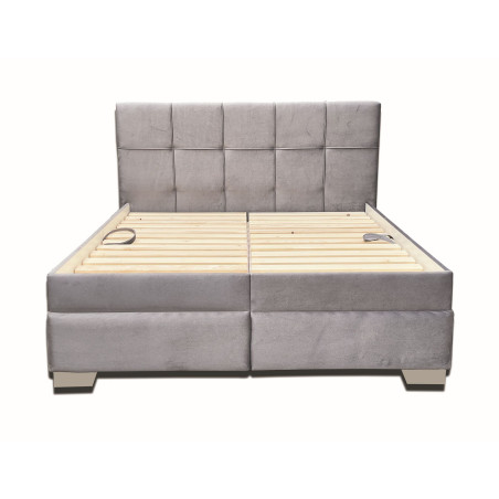 Celočalúnená posteľ, úložný priestor, záhlavie 115 cm,výška sedu 62 cm