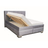 Elegantná posteľ, komfortné  matrace, úložný priestor, výška sedu 62cm