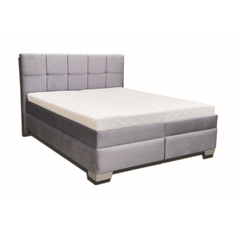 Elegantná posteľ, komfortné  matrace, úložný priestor, výška sedu 62cm
