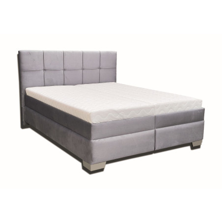 Elegantná posteľ, komfortné  matrace, úložný priestor, výška sedu 62cm
