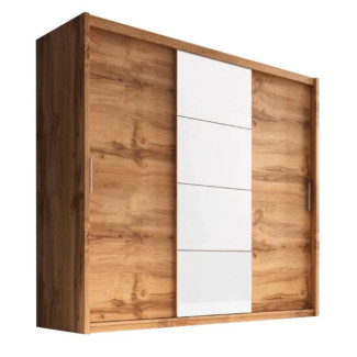 Skriňa s posuvnými dverami, dub wotan