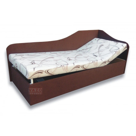 Polohovateľná čalúnená váľanda ANITA, úložný priestor, kvalitný matrac